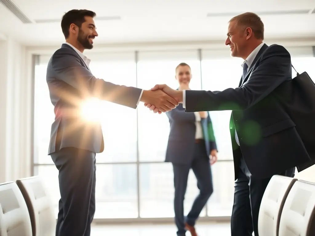 A photo of Icons Sporting Football Academy representatives signing a partnership agreement with a local school, showcasing the academy's commitment to community engagement.